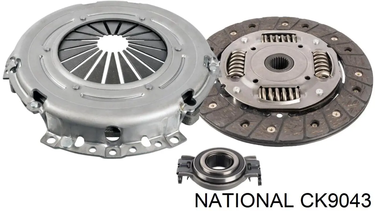 Kit de embrague (3 partes) CK9043 National