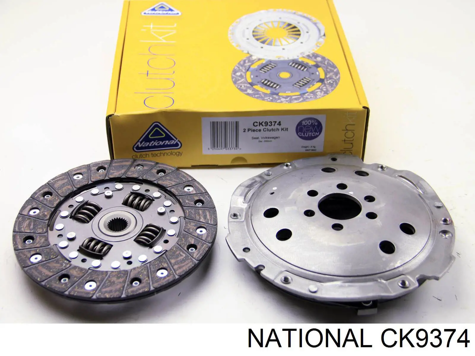 Комплект сцепления (3 части) National CK9374 цена, от 77.33 USD