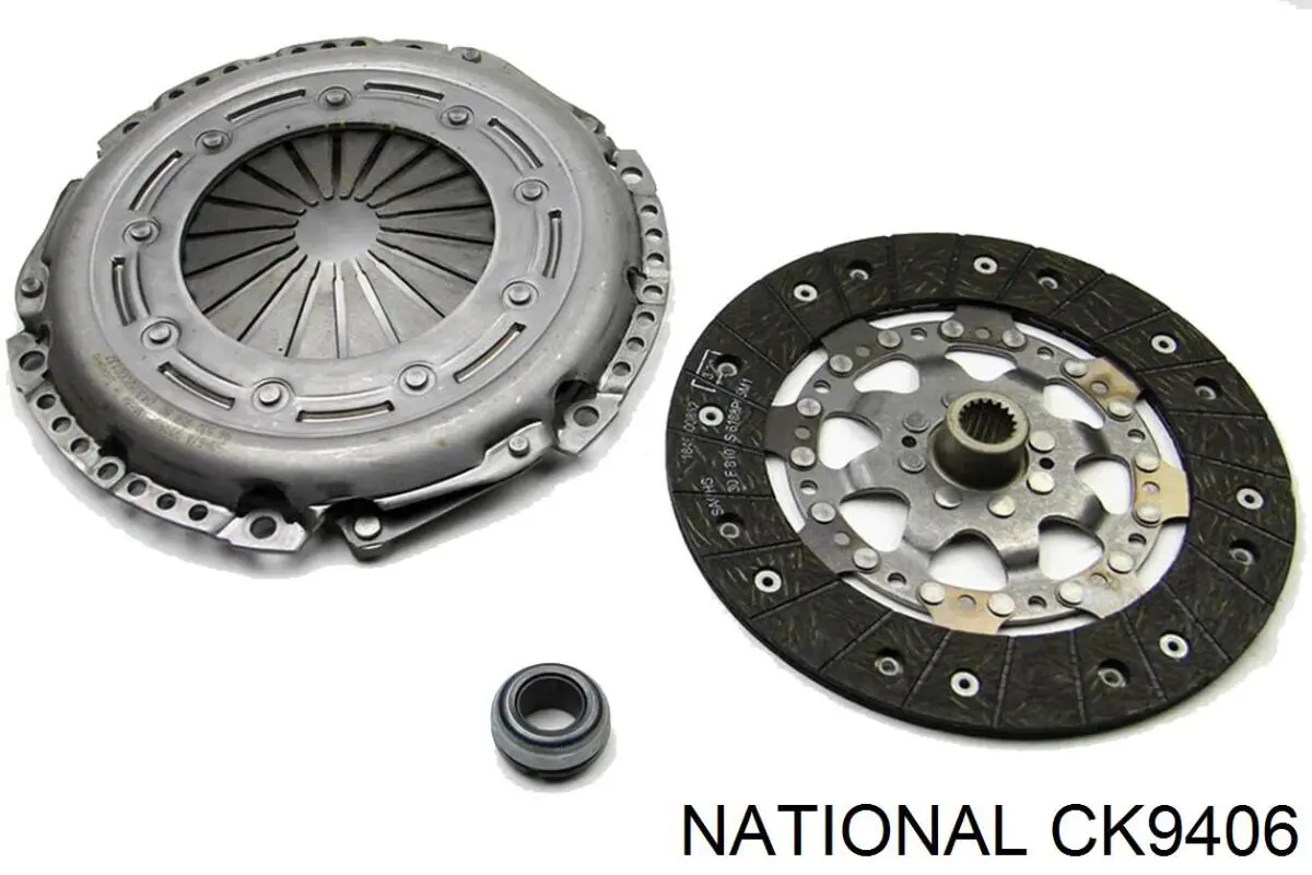 Kit de embrague (3 partes) CK9406 National