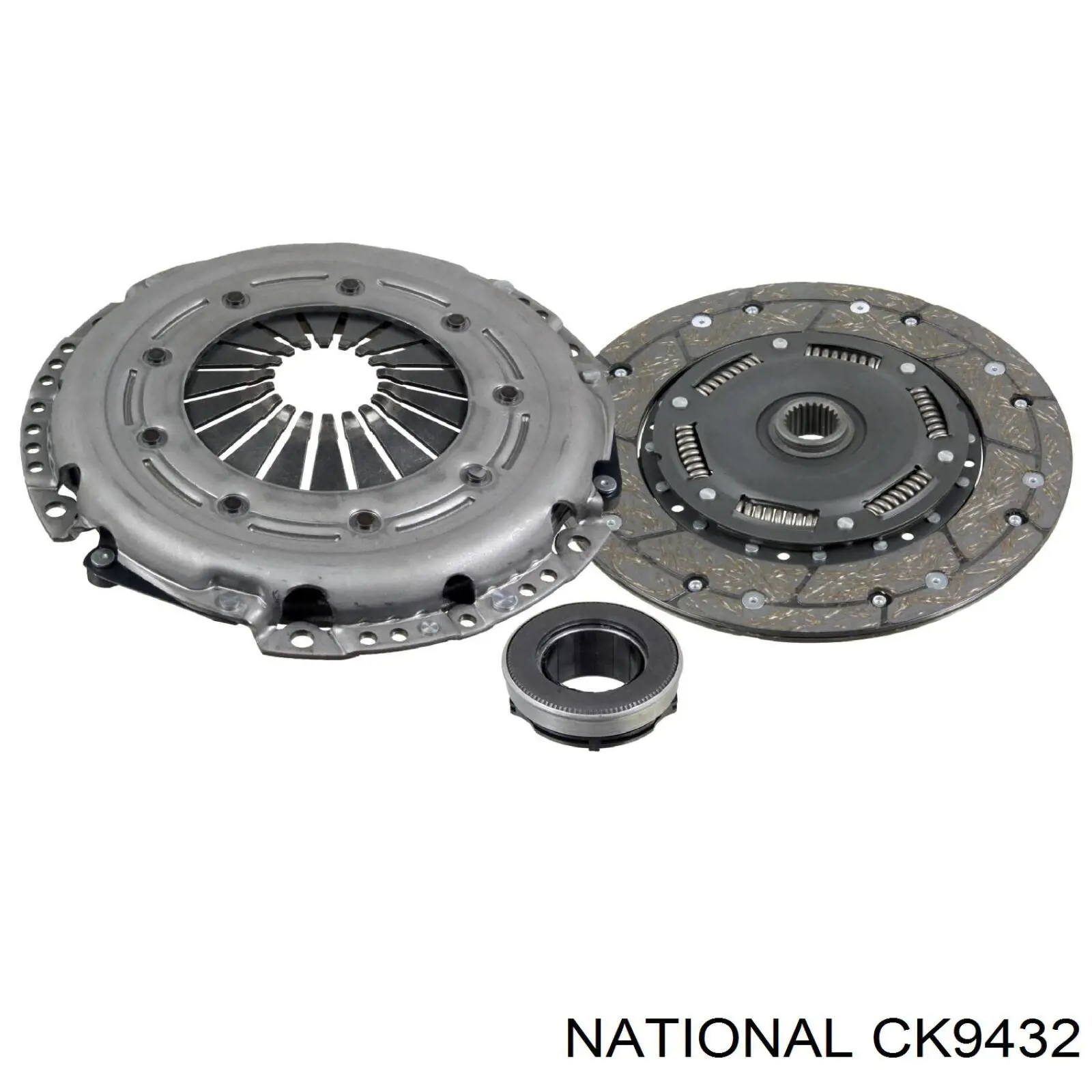 Комплект сцепления (3 части) National CK9432 цена, от 109.37 USD