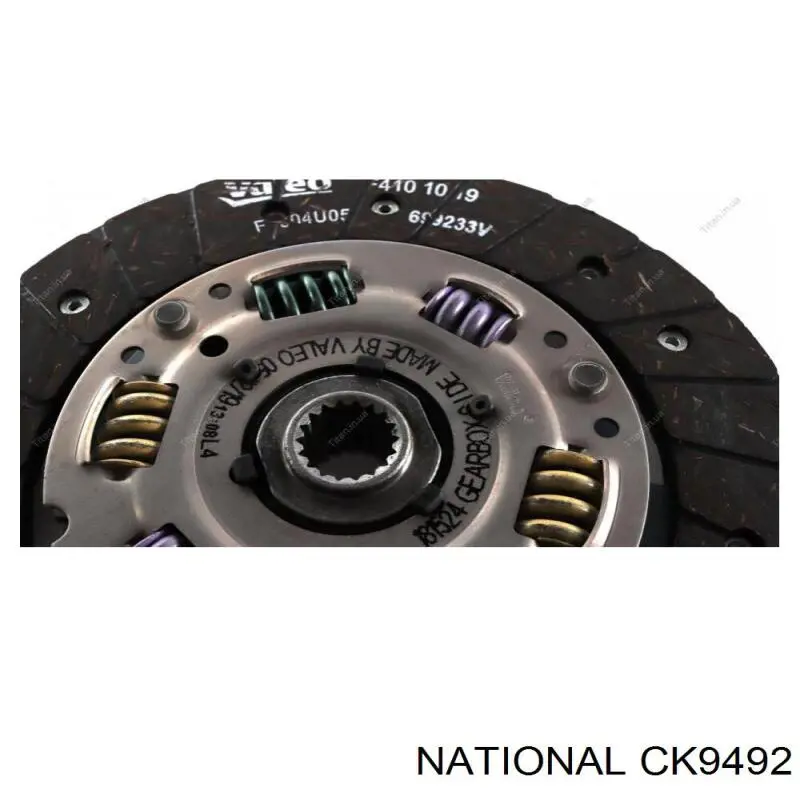 Комплект сцепления National CK9492