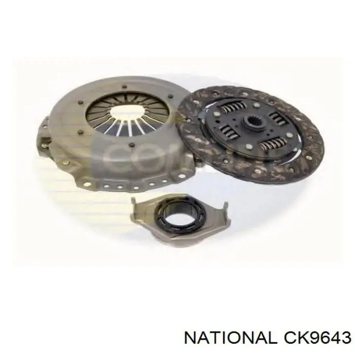 Комплект сцепления (3 части) National CK9643 цена, от 63.61 USD