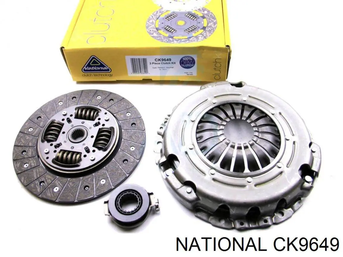 Комплект сцепления (3 части) National CK9649 цена, от 150.03 USD