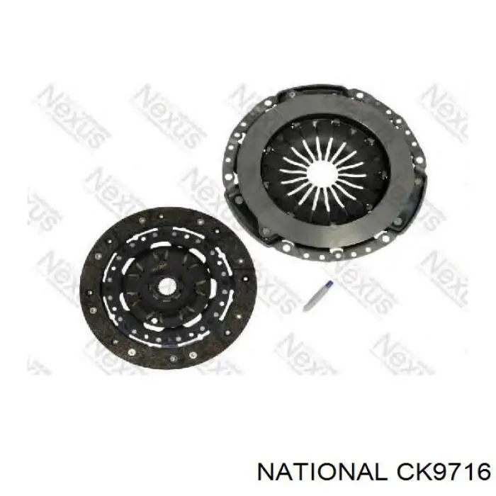 Комплект сцепления (3 части) National CK9716 цена, от 157.68 USD