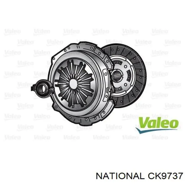 Комплект сцепления (3 части) National CK9737 цена, от 85.22 USD