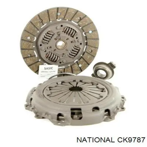 Kit de embrague (3 partes) CK9787 National