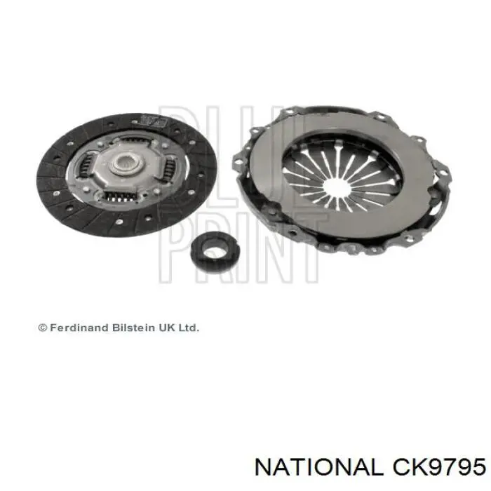 Комплект сцепления (3 части) National CK9795 цена, от 86.82 USD