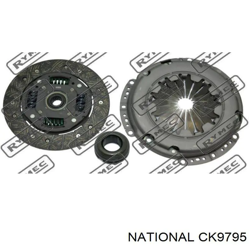 Купить CK9795 National Комплект сцепления (диск, корзина, подшипник)