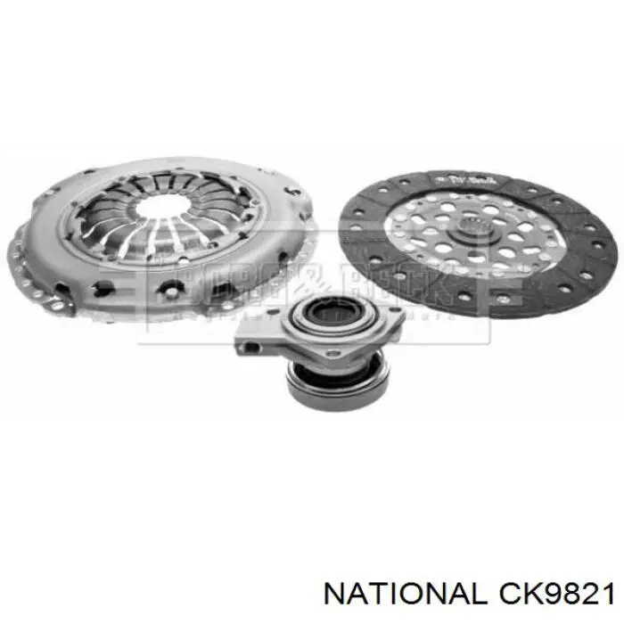 Комплект сцепления (3 части) National CK9821 цена, от 103.03 USD