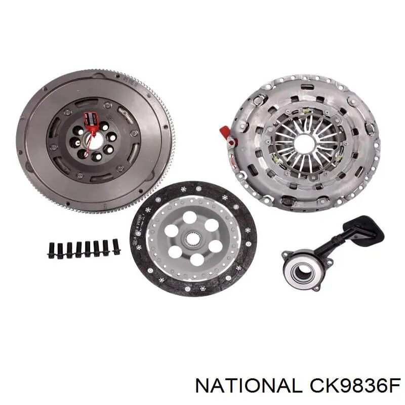 Комплект сцепления (3 части) National CK9836F цена, от 220.74 USD