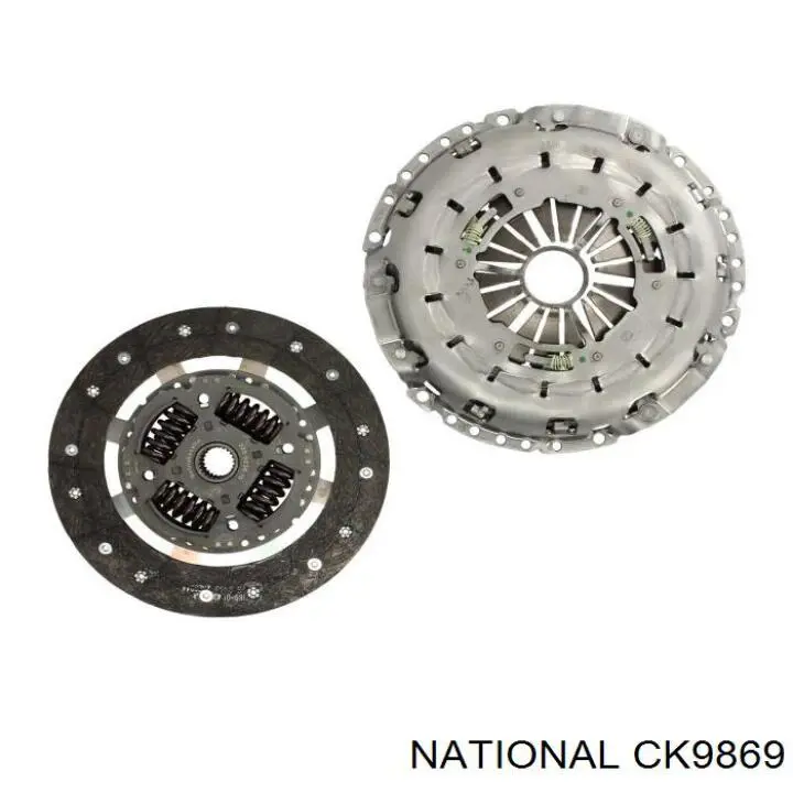 Комплект сцепления (3 части) National CK9869 цена, от 245.85 USD