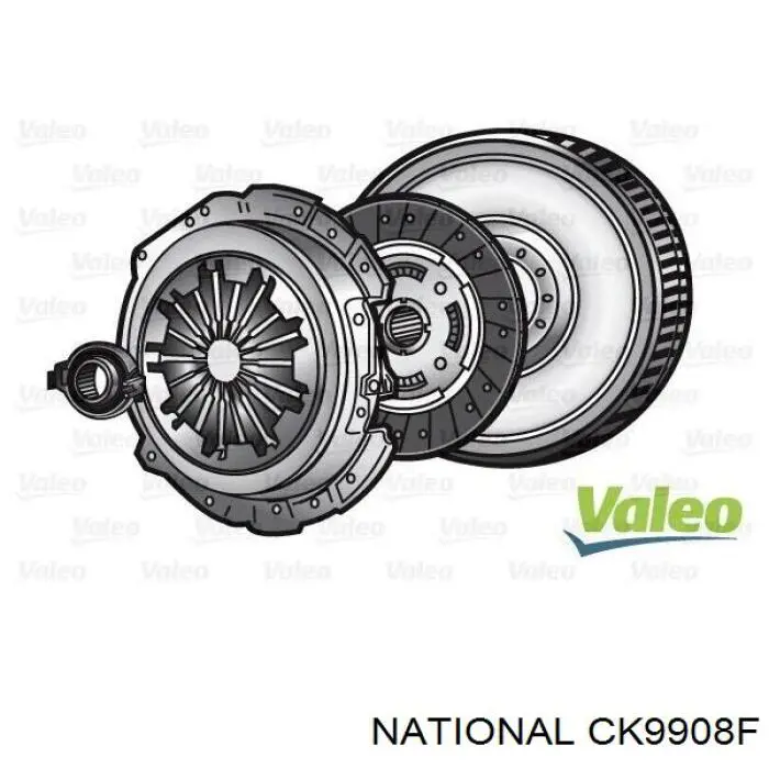 Комплект сцепления (3 части) National CK9908F цена, от 188.71 USD