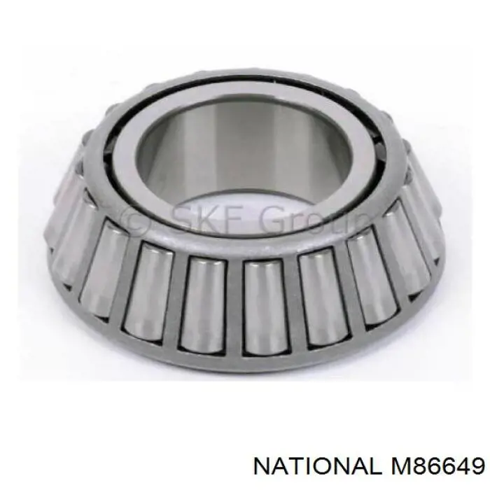 Подшипник хвостовика заднего моста наружный M86649NAT National