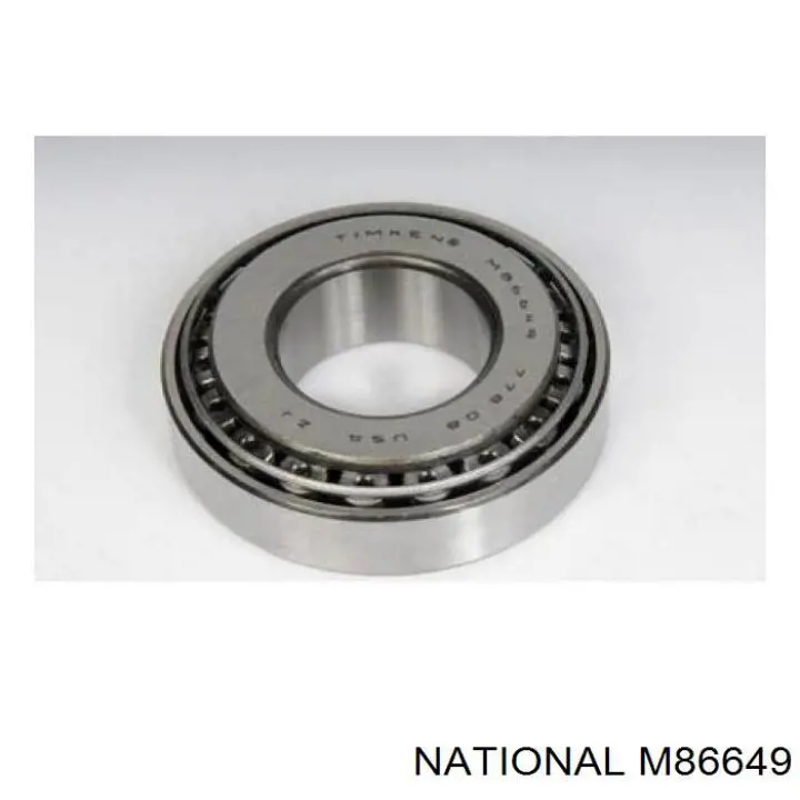 M86649NAT National Подшипник хвостовика заднего моста, наружный