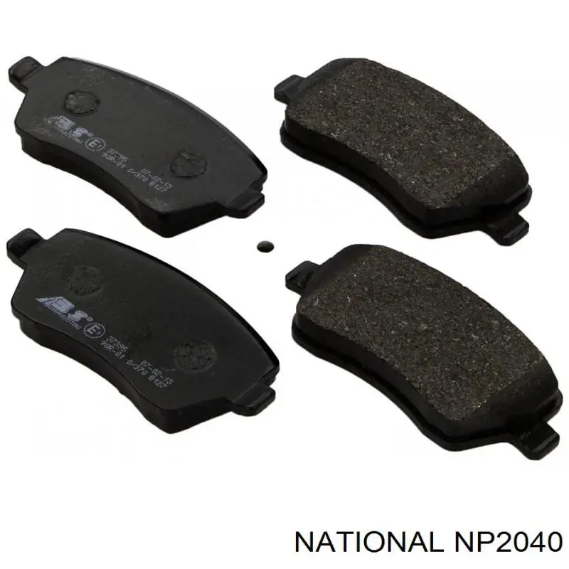 Тормозные колодки National NP2040