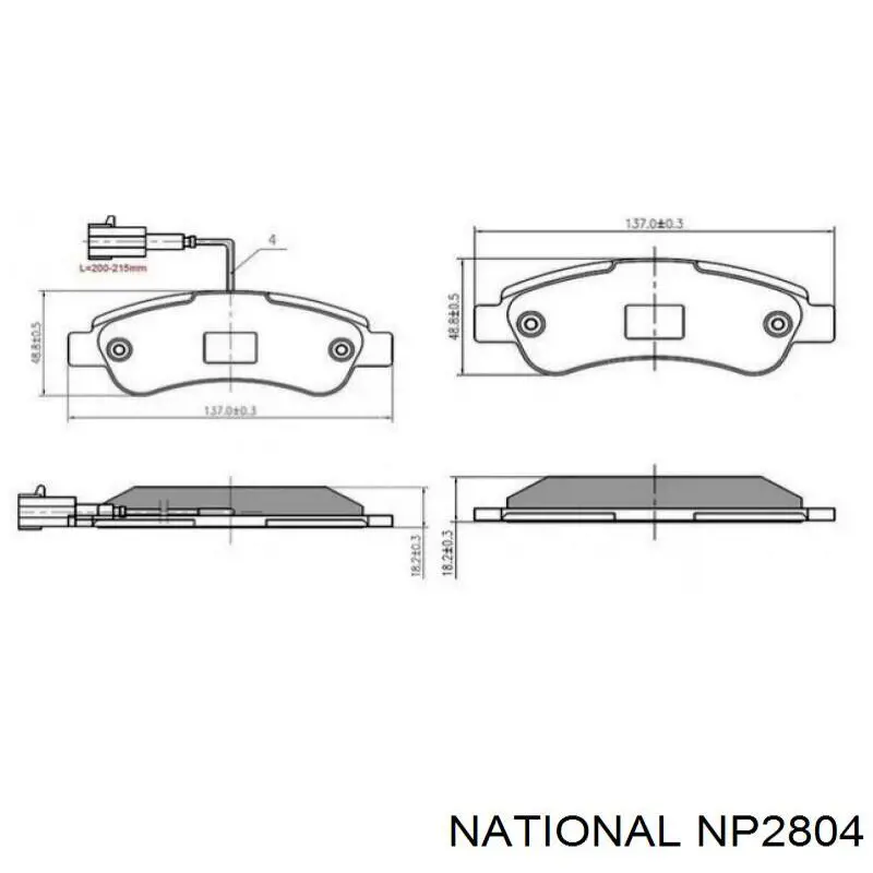 NP2804 National