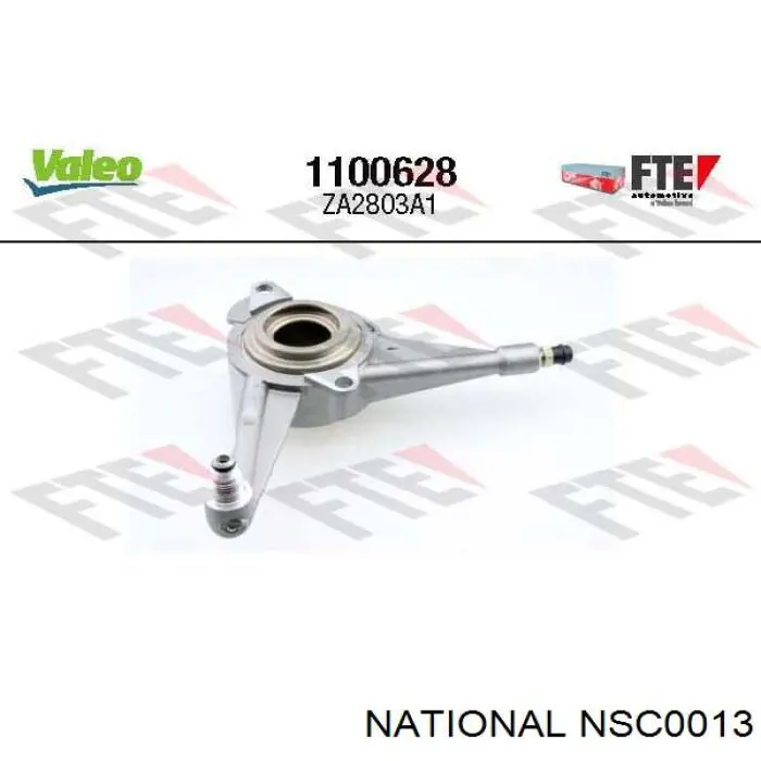 Цилиндр сцепления рабочий с выжимным подшипником National NSC0013 цена, от 59.99 USD