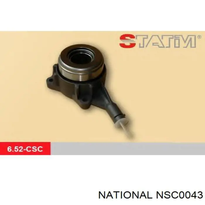 Цилиндр сцепления рабочий с выжимным подшипником National NSC0043 цена, от 54.19 USD