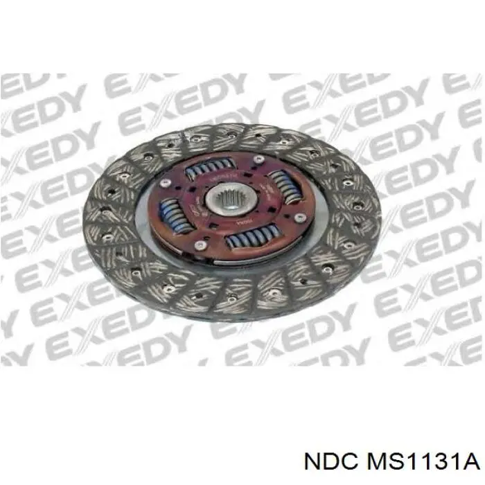 MS1131A NDC вкладыши коленвала коренные, комплект, стандарт (std)