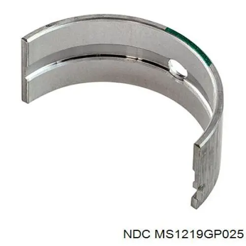 MS1219GP025 NDC вкладыши коленвала коренные, комплект, 1-й ремонт (+0,25)
