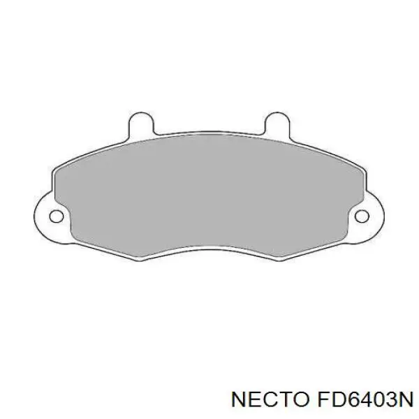 Передние тормозные колодки FD6403N Necto