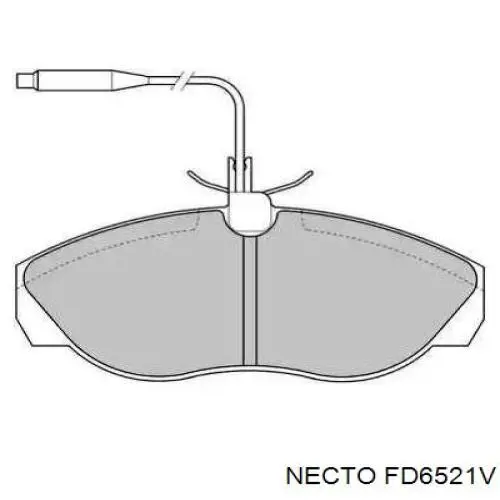 Передние тормозные колодки FD6521V Necto