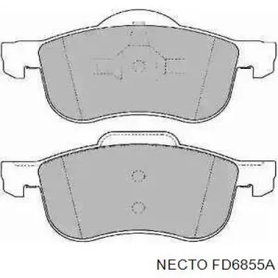 Передние тормозные колодки FD6855A Necto