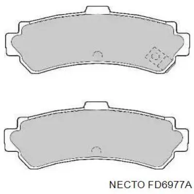 Задние тормозные колодки FD6977A Necto