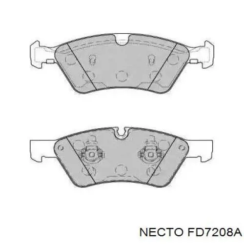 Передние тормозные колодки FD7208A Necto