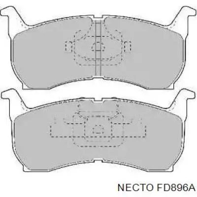 Передние тормозные колодки FD896A Necto