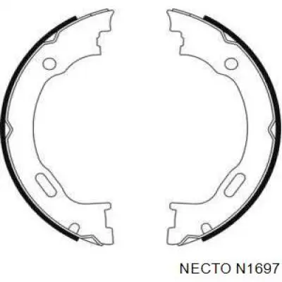 Колодки ручника N1697 Necto