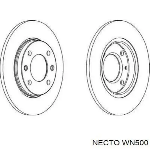 Тормозные диски WN500 Necto