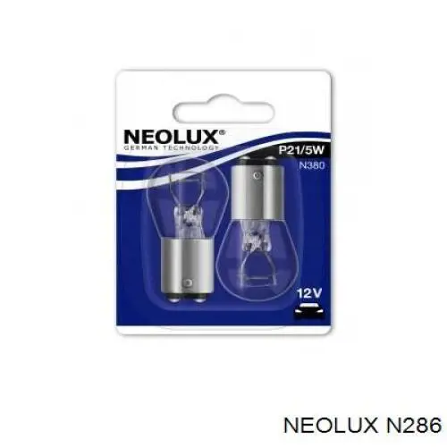 Освещение щитка приборов Neolux N286
