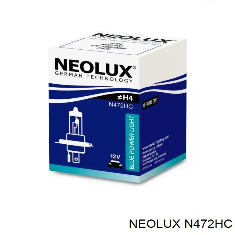 Лампочка галогенна N472HC Neolux