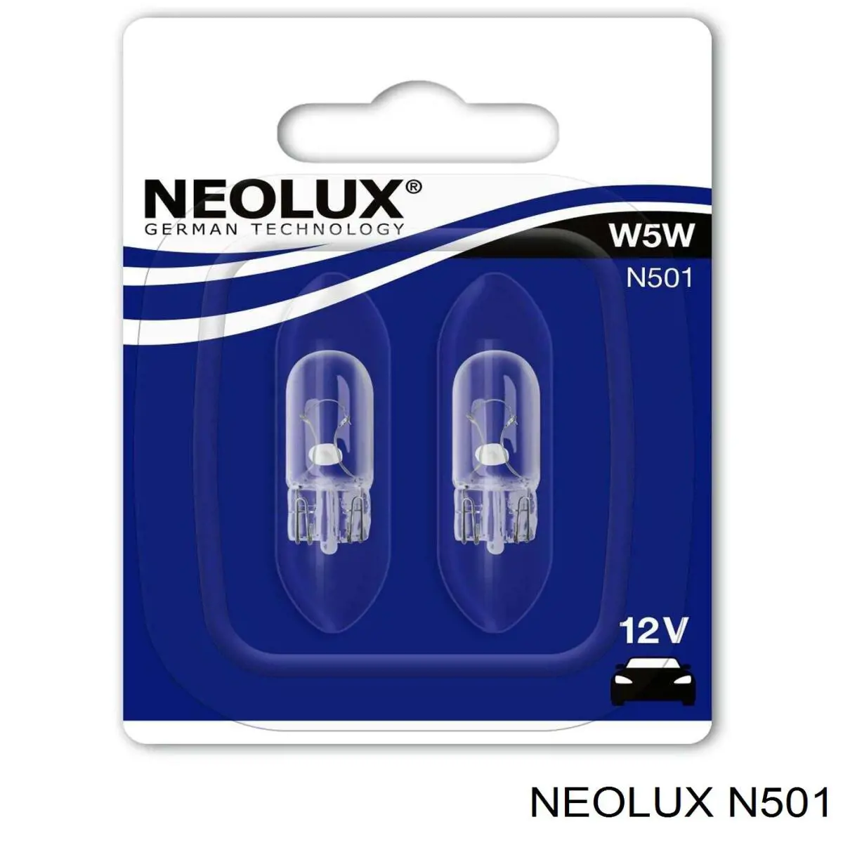 N501 Neolux лампочка плафона освещения салона/кабины
