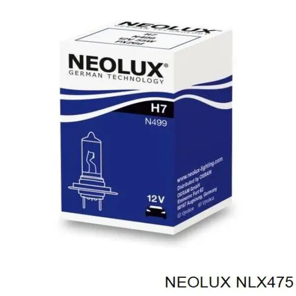 Лампочка галогенная NLX475 Neolux