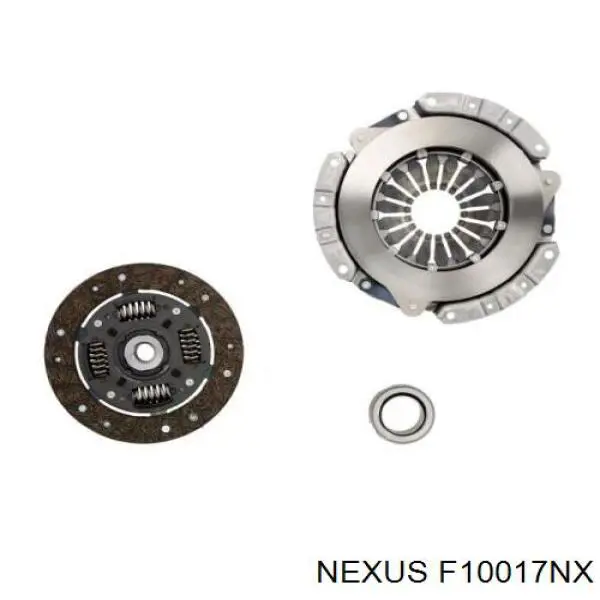 Kit de embrague (3 partes) F10017NX Nexus