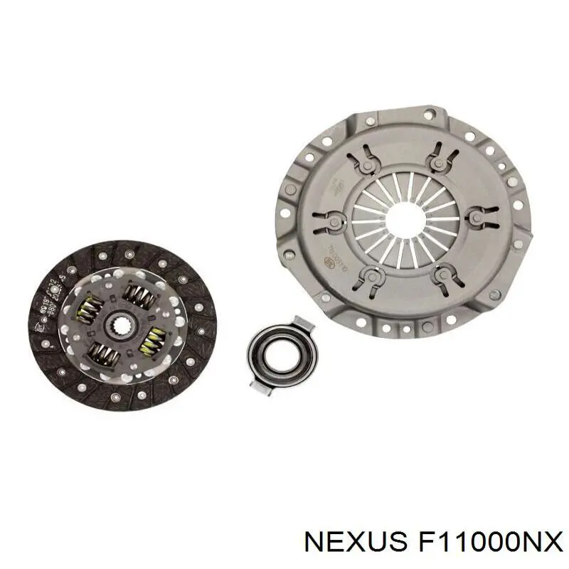 Купить F11000NX Nexus Комплект сцепления (диск, корзина, подшипник)