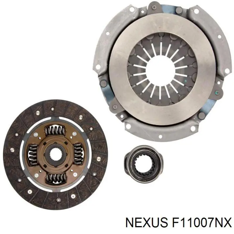 F11007NX Nexus kit de embraiagem (3 peças)
