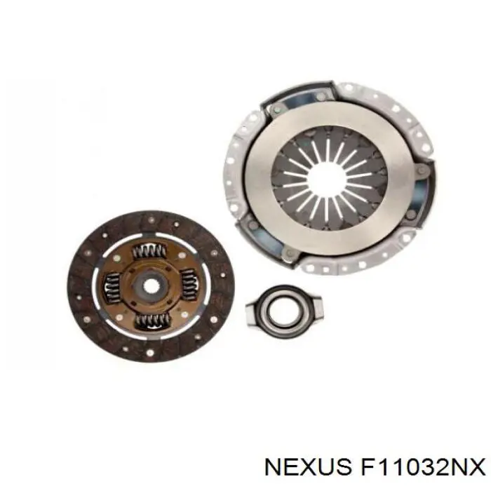 F11032NX Nexus kit de embraiagem (3 peças)