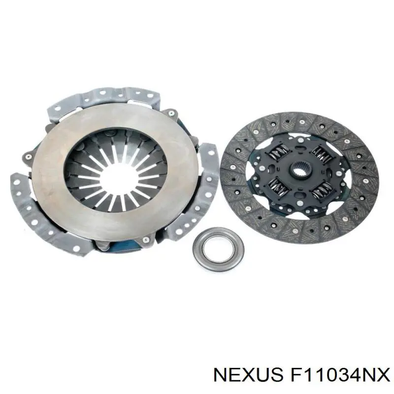 Купить F11034NX Nexus Комплект сцепления (диск, корзина, подшипник)