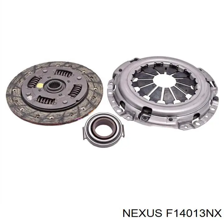 Комплект сцепления (3 части) Nexus F14013NX цена, от 70.08 USD