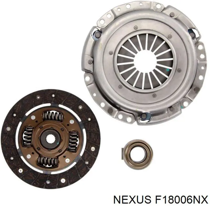 F18006NX Nexus kit de embraiagem (3 peças)