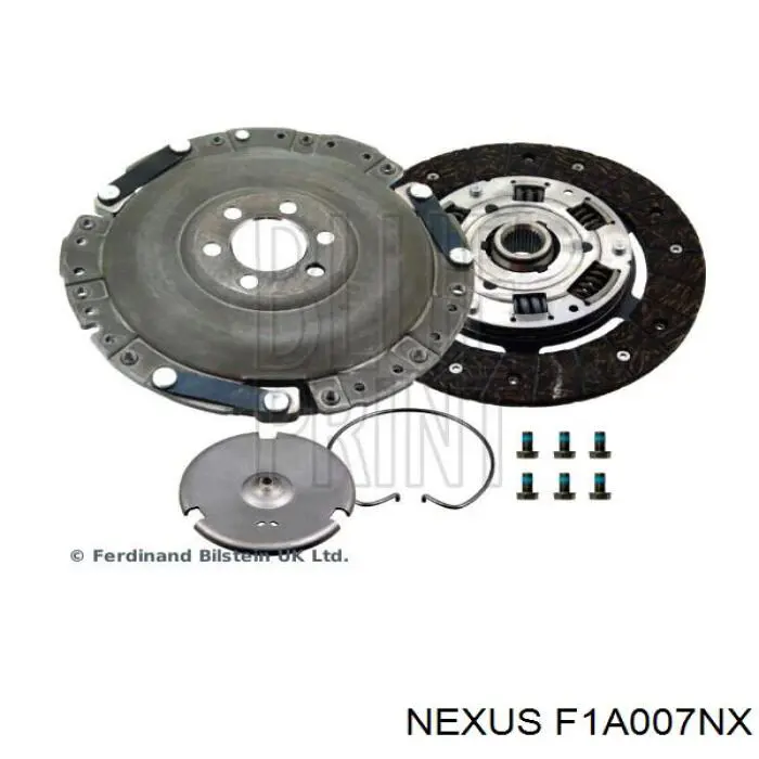 F1A007NX Nexus kit de embraiagem (3 peças)