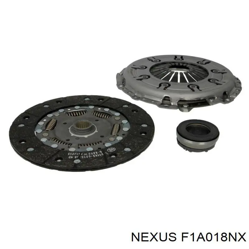 Комплект сцепления (3 части) Nexus F1A018NX цена, от 133.15 USD