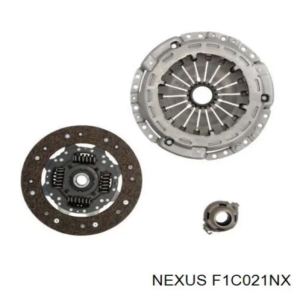 Комплект сцепления (3 части) Nexus F1C021NX цена, от 179.33 USD
