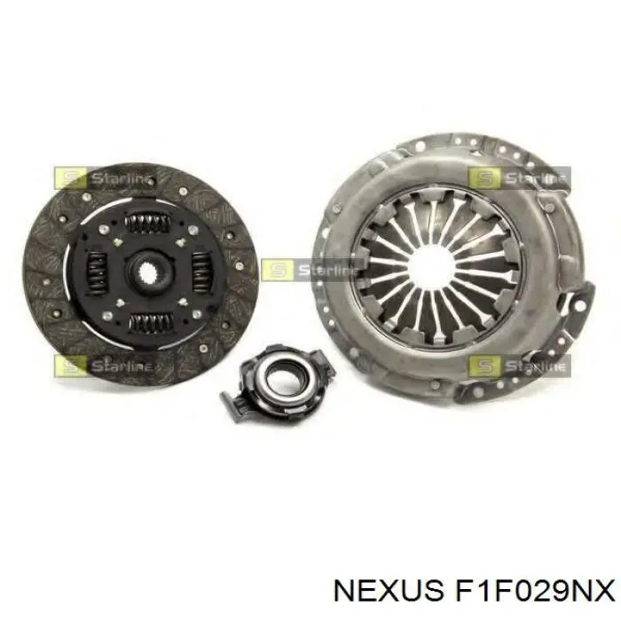 Купить F1F029NX Nexus Комплект сцепления (диск, корзина, подшипник)