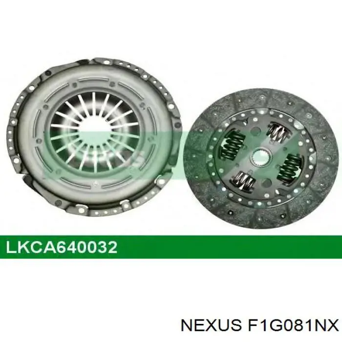 Комплект сцепления (3 части) Polcar 624222109 цена, от 97.53 USD