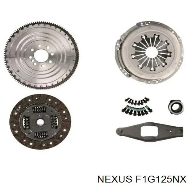 Купить F1G125NX Nexus Комплект сцепления (диск, корзина, подшипник)