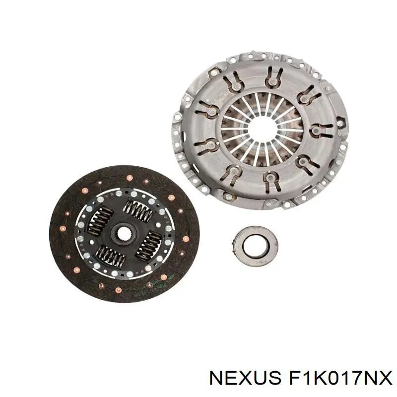 Kit de embrague (3 partes) F1K017NX Nexus